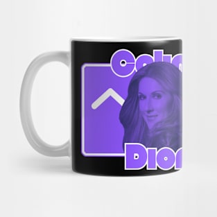 Celine dion\\\original retro Mug